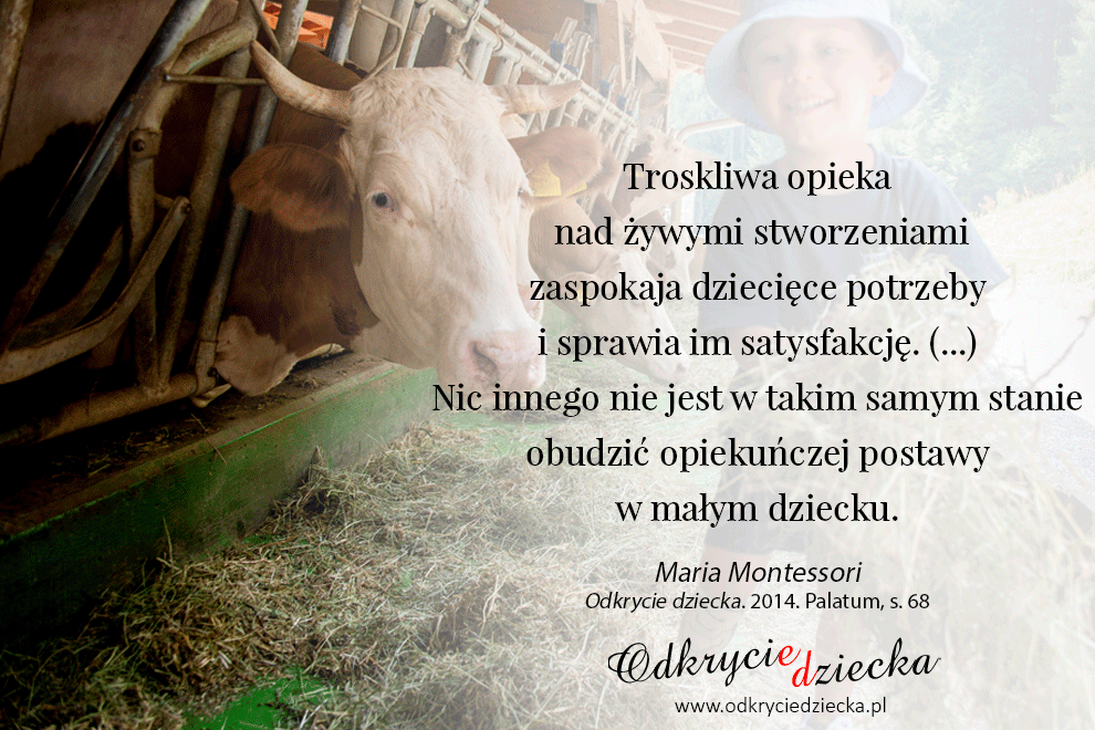 Maria Montessori o dziecku i naturze