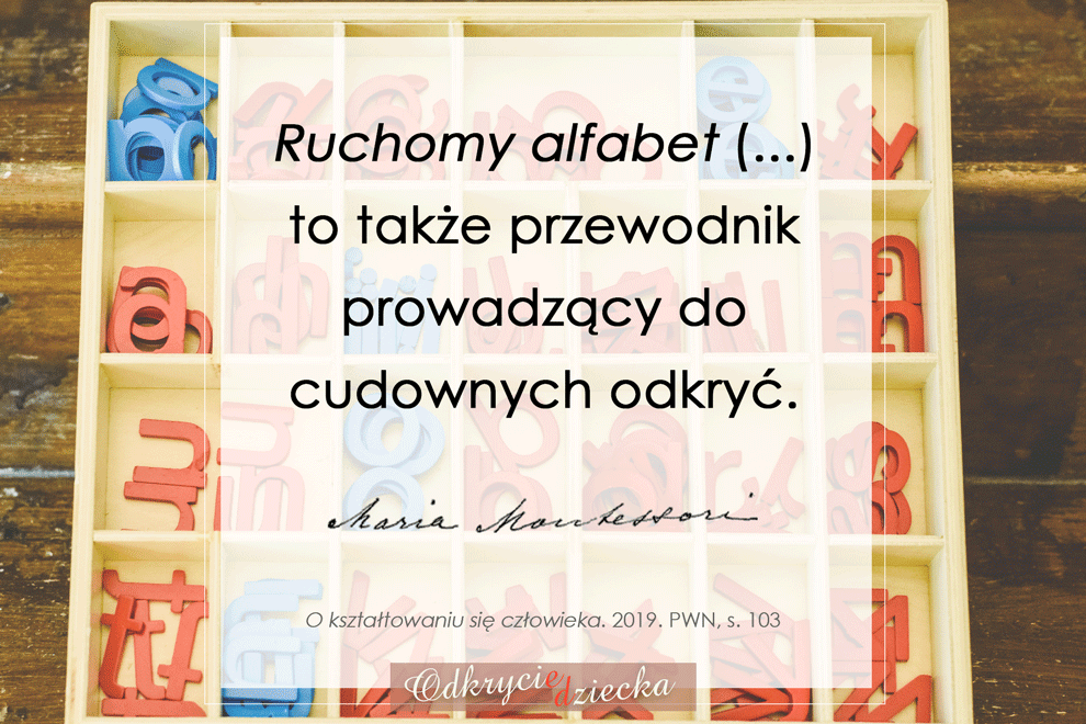 ruchomy alfabet